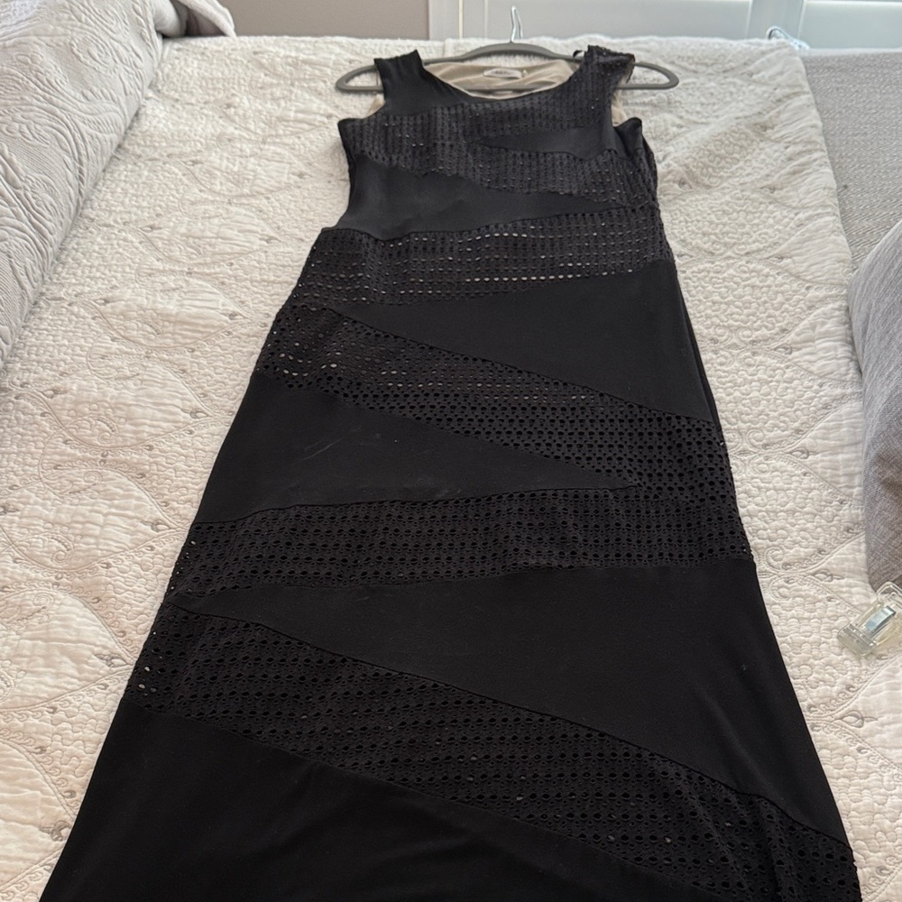 Calvin Klein Black Maxi Dress